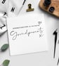 GRANDPARENTS - GRANDPARENT card - new Grandparents card - blank card