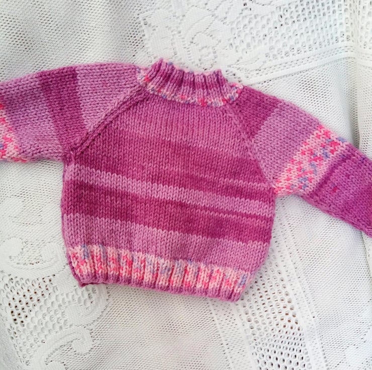 Classic Hand Knitted Cardigan for a Boy or Girl... - Folksy