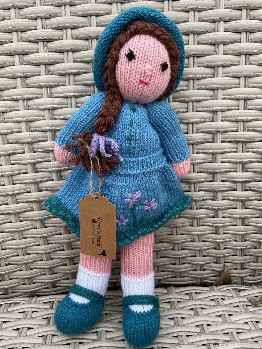 Hand knitted Doll