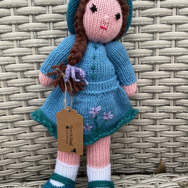 Hand knitted Doll