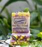 Black Plum and Rhubarb Handmade Soap - Image 2