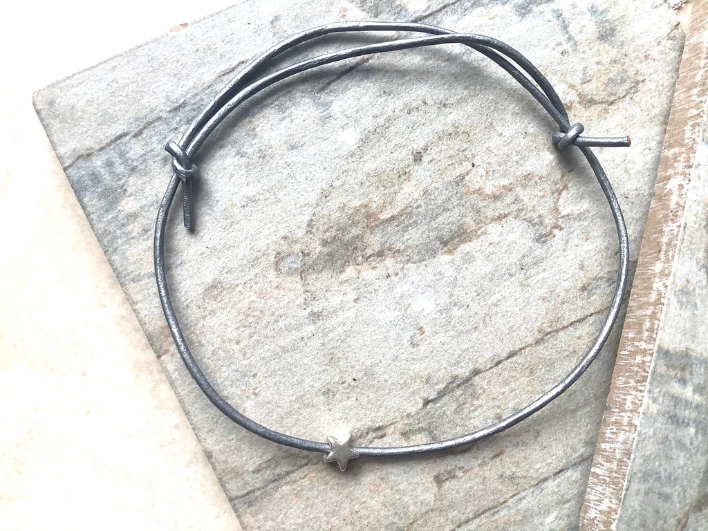 Silver Star Friendship Bracelets