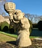 The Watcher (candle holder) Stone Garden Ornament - Image 1
