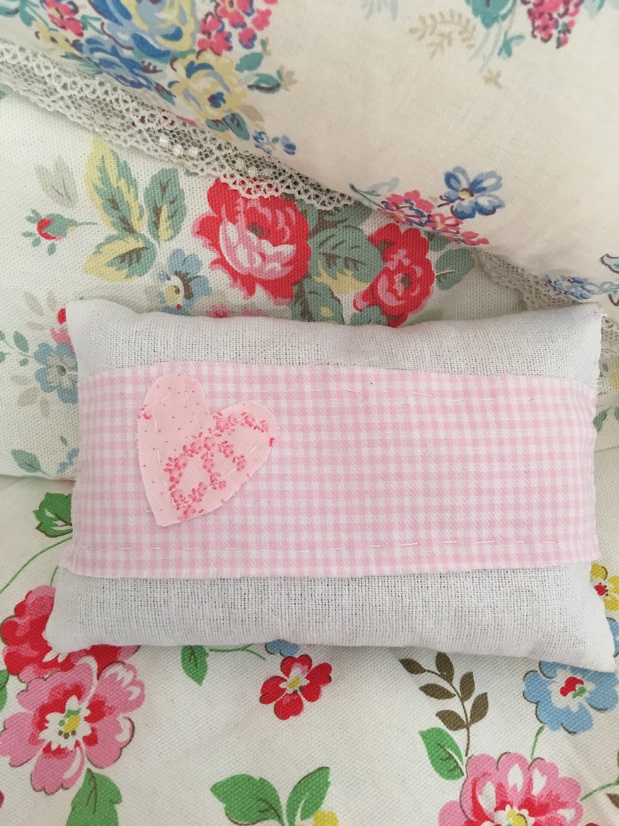 Linen fabric lavender pillow