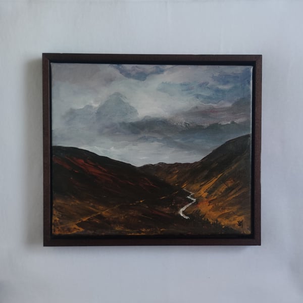 Glen Lochsie, Cairngorms Scottish highlands October landscape