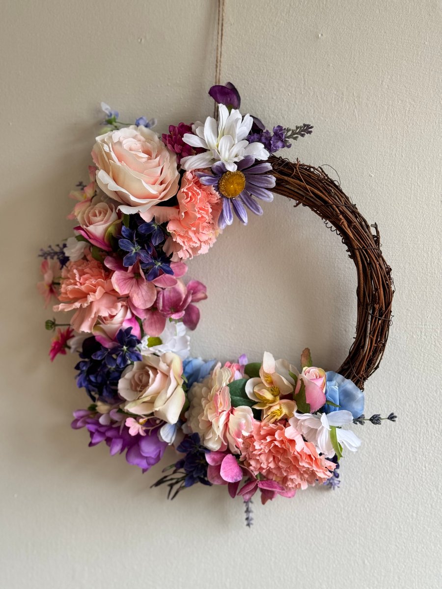 Spring Door Wreath