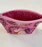 Mini Coin Purse Keychain - Pink animals - Image 3