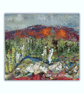 An original mixed media encaustic landscape - framed wax and oil painting - Image 10
