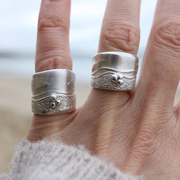 SALE - Simple Seascape Rings