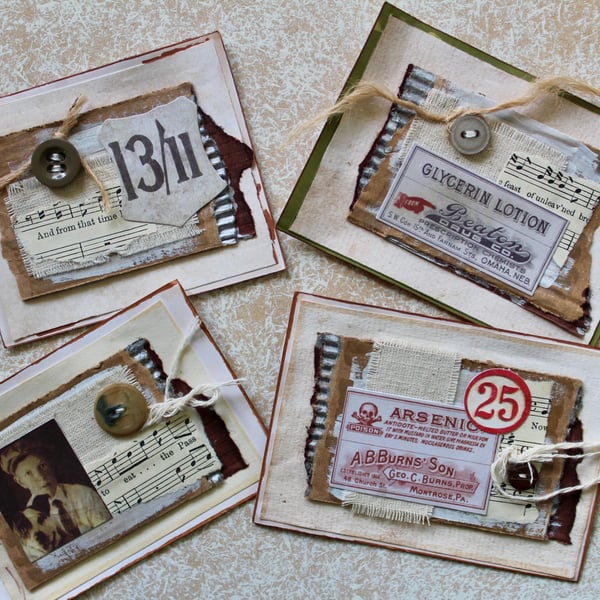 Vintage Style Journal Inserts