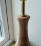 INTERESTING ELM TABLE LAMP - Image 2