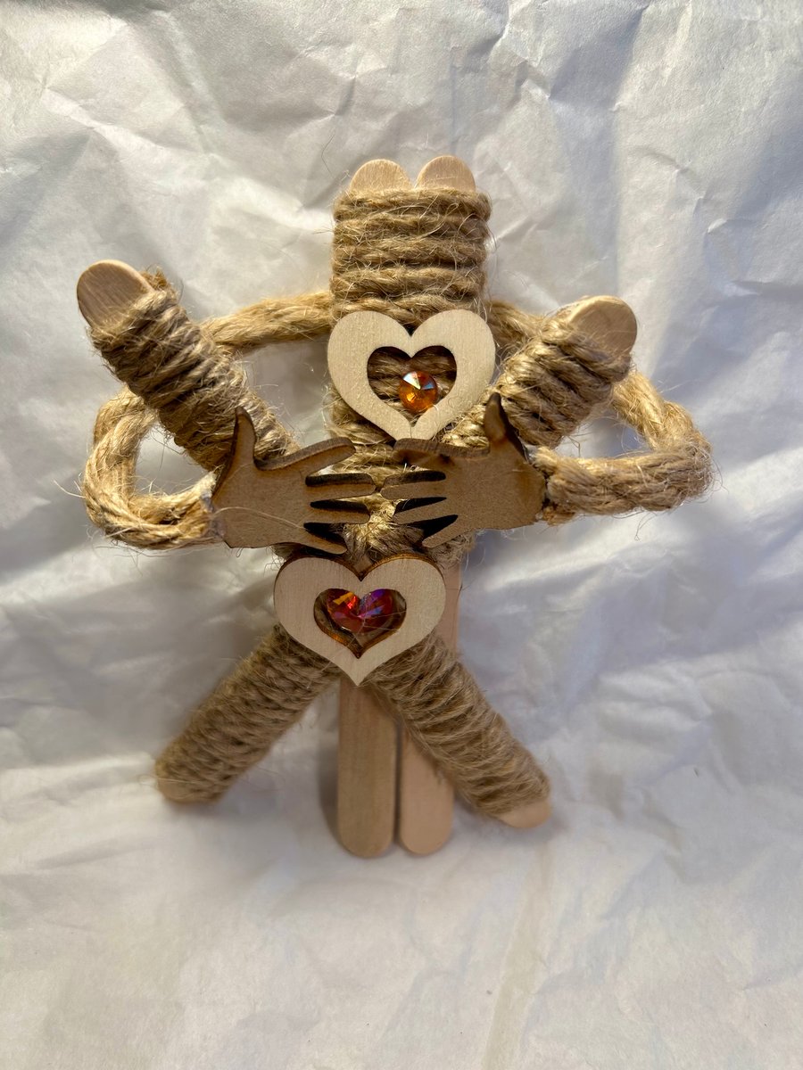 Hug and kiss for you, thoughtful gift, show you care  with sentimental keepsake,