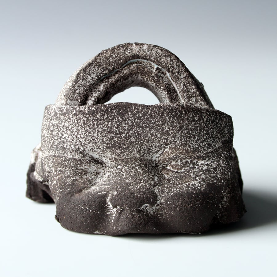 Small Sculpture: Ceramic Sketch: Baby Bag