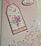 Hunkydory handmade ladies birthday card
