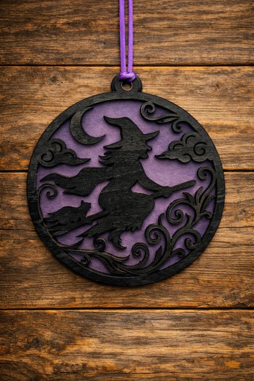 Halloween Hanging Witch Decoration