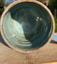 Wheel Thrown Stoneware Swirly MadeWithMud Mug - Image 4