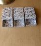 A three-box set of ultra-thin gift boxes for earrings