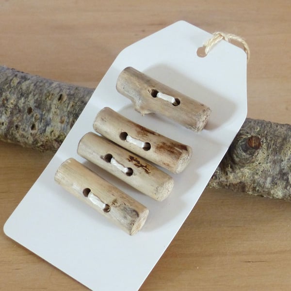 Driftwood Toggle Buttons