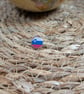 Slovenia Flag Map Pin – European Travel Map Push Pin for Wooden Maps, Slovenian