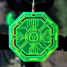 Mainframe Core Cyber Necklace
