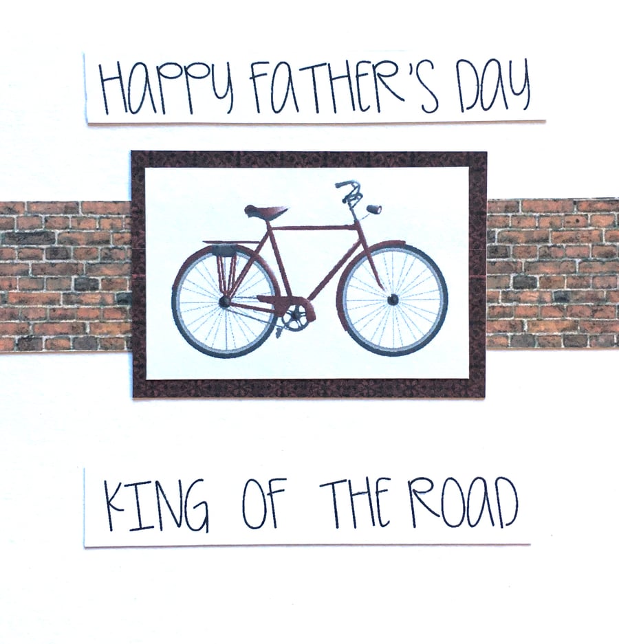 Happy Father’s Day Card - for a cyclist