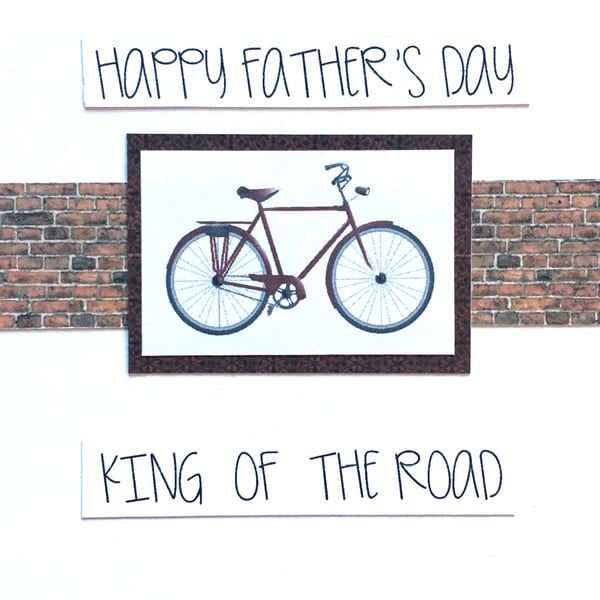 Happy Father’s Day Card - for a cyclist