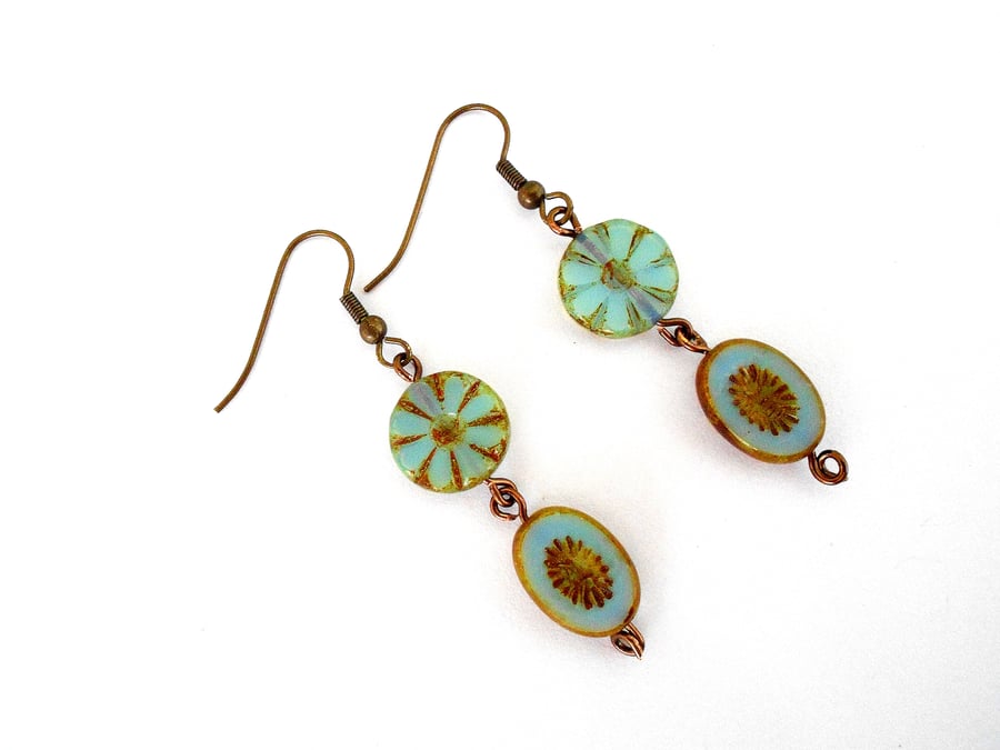 Czech Glass Earrings