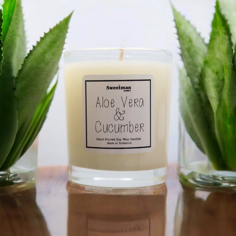 Aloe Vera & Cucumber Candle