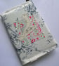 Textile Linear Freehand Embroidered Bird Journal - Image 1