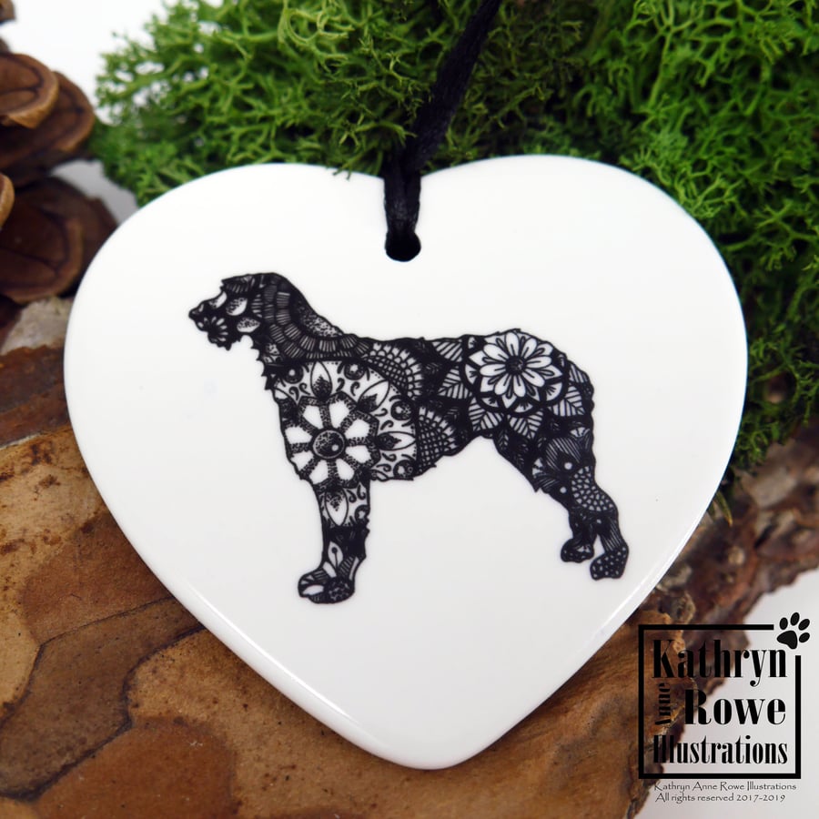 Irish Wolfhound, Wolfhound, Wolfhound Love, Letterbox Gift, Pet Loss Gift