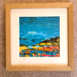 NORTH CORNWALL-CLEAR DAY, GICLEE PRINT