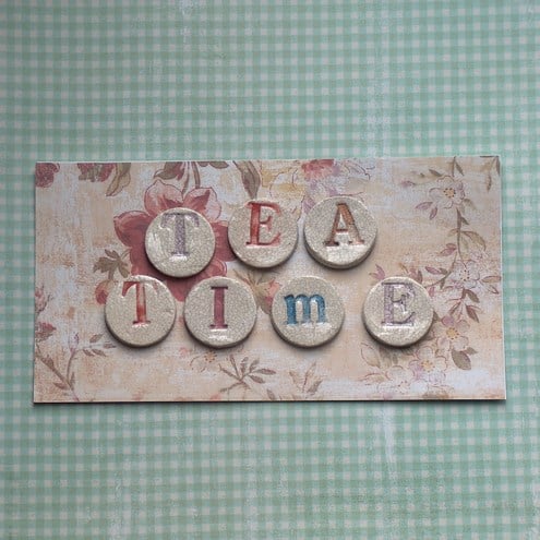 Fridge Magnets "Tea Time"