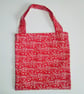 Gift bags, red, green Xmas gift bags, two Christmas wishes gift bags, gift wrap - Image 3