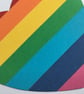 Any occasion card. Pride.  Rainbow heart card. Handmade card. Rainbow. Ref 340.  - Image 4