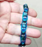 Peacock Glass Bracelet - Image 6