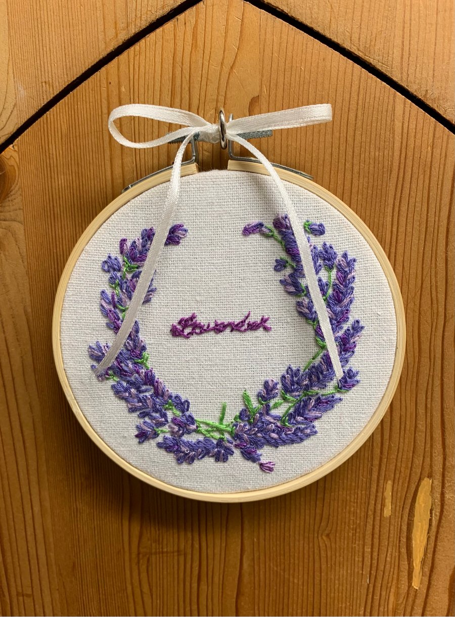 Lavender hoop