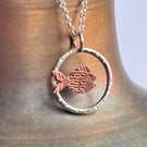 Tiny fish necklace