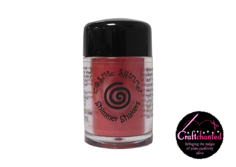 Cosmic Shimmer - Shimmer Shakers - Raspberry Rose - 10ml