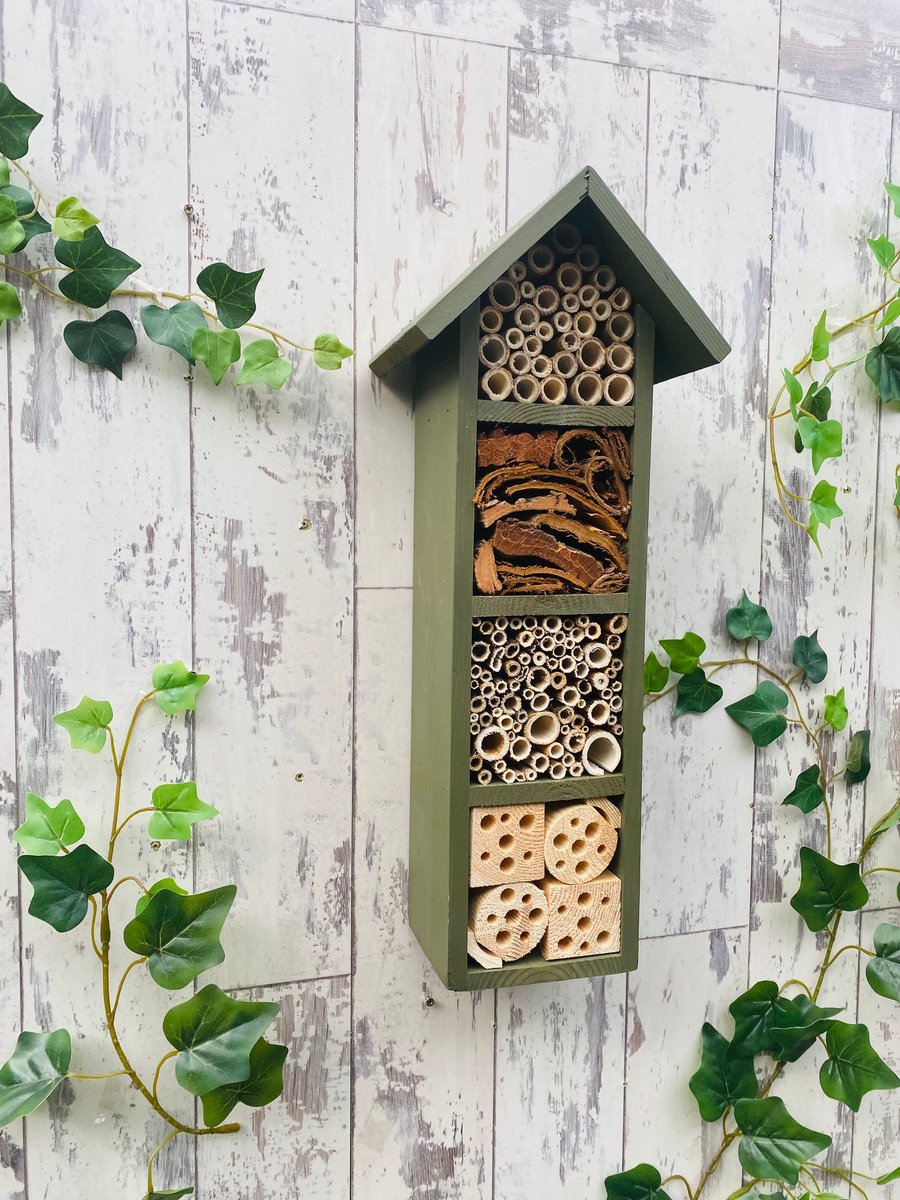 Bee and Insect House, Bee Hotel, Bug Box, in Old English Green
