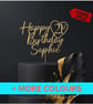 Happy 21st Birthday Cake Topper, 21 Cake Topper, Custom Cake Topper, 21st cake