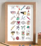 Art and Craft Alphabet Print - Image 1