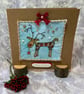 Rudolph The Red Nosed Reindeer Christmas Card.