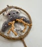 Miniature Jackalope Hoop Art Hanger - Image 7