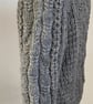 Hand Knitted Childs Jumper In A Wool With Alpaca Blend In Grey - Fits Age 3 - 4  - Image 3
