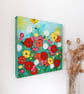 Anemone Painting, Wildflowers Meadow, Colourful Flowers Artwork, Floral Art - Image 4