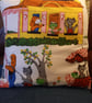 "Hector's House" vintage fabric cushion - Image 4
