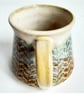 Mug Brown Glazed  - Hand Thrown Stoneware Ceramic Mug  - Image 3
