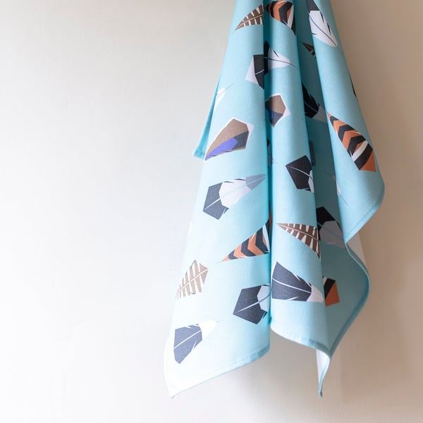 Feather Tea Towel