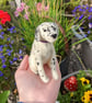 Custom Woolly Dog - Needle Felt Felted Pet Animal Handmade Portrait Sculpture - Image 2