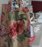Vintage floral shopper made from Sanderson 'Pangbourne' fabric - free postage